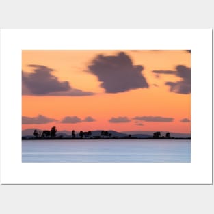 Scenic Sea Sunset Posters and Art